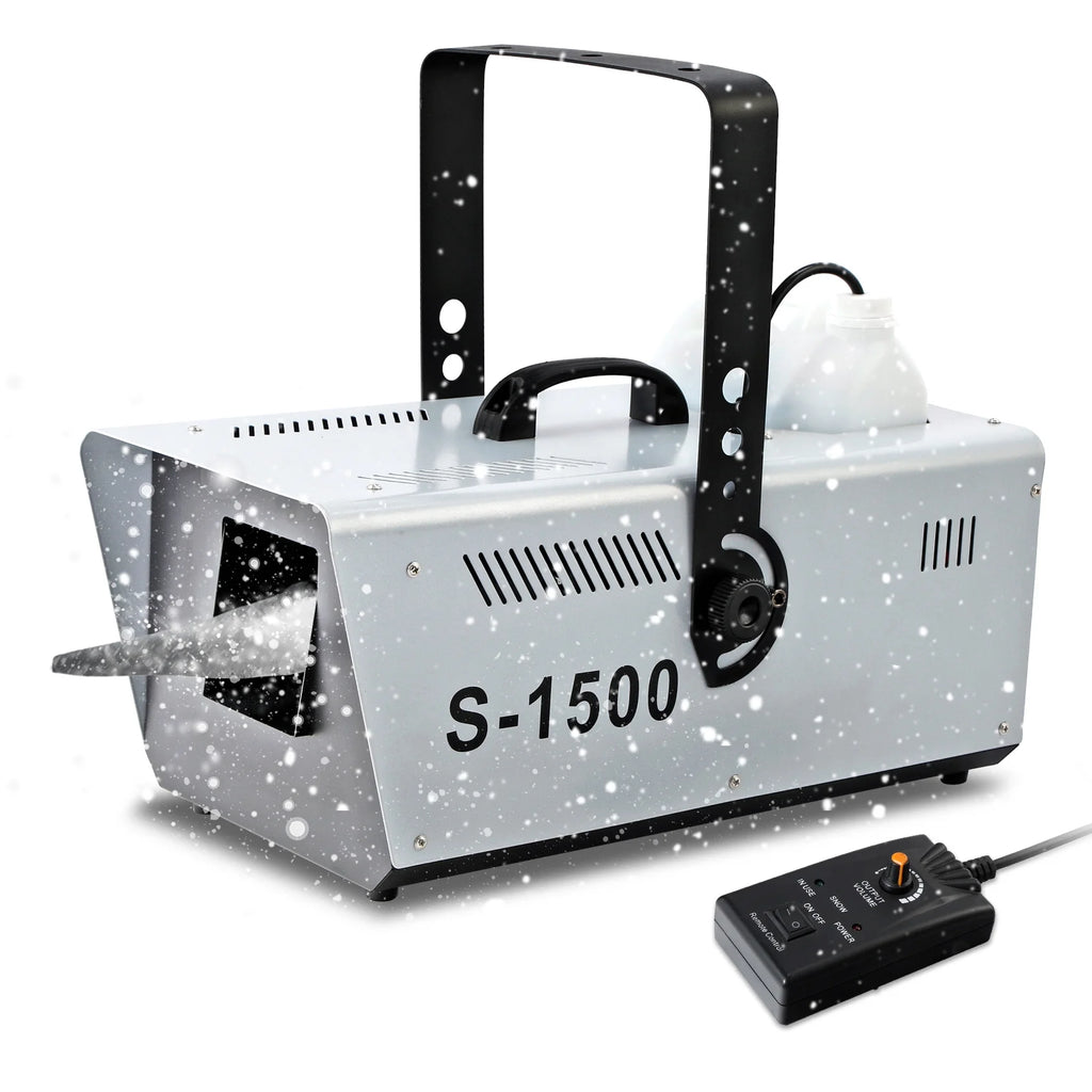 1500W Snow Machine Snowflake Maker with Wireless Remote C141