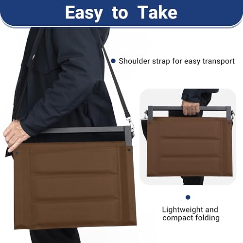 Portable Bleacher Seats with Back Support and Padded Cushion F57670