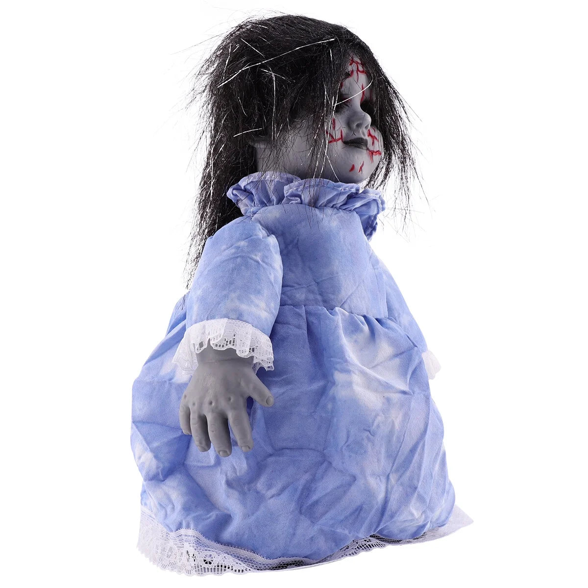 Halloween Voice-activated Induction Glowing Walking Doll Y709