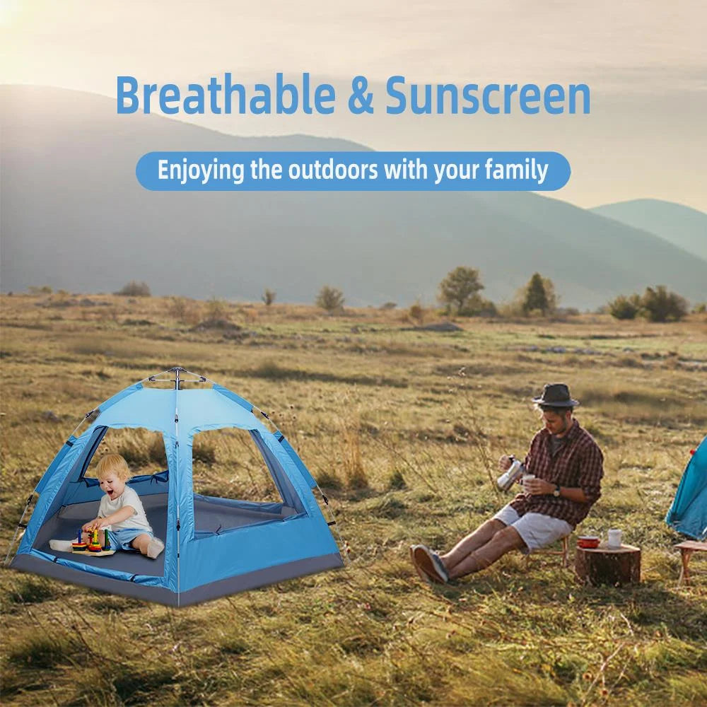 3-4 Person Waterproof Automatic Camping Tent L192
