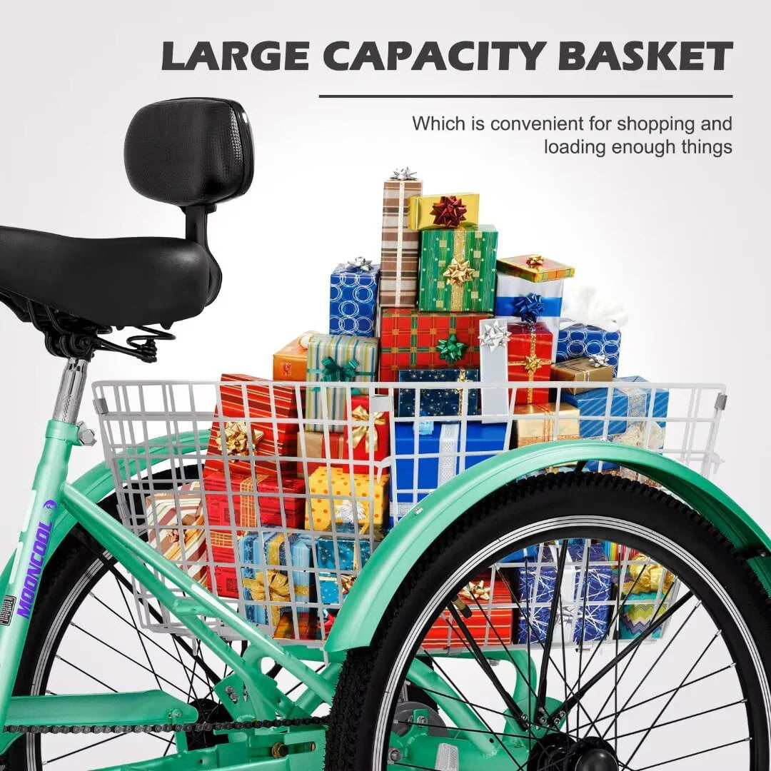 24 Inch 7 Speed Adult Tricycle M144