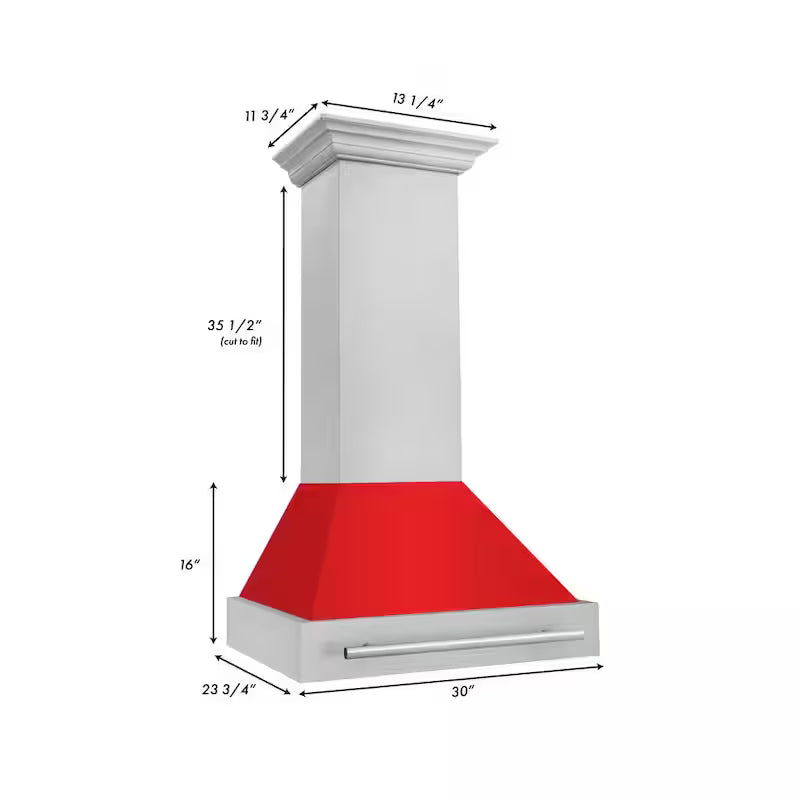 30 in. 400 CFM Ducted Wall Mount Range Hood C890516