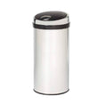 Gray Stainless Steel 8 Gallon Touch Top Trash Can I170214
