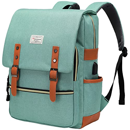Grey Laptop Backpack with USB Charging Port I566342