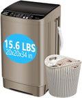 15.6 lbs Portable Compact Washing Machine with Drain Pump Z2510