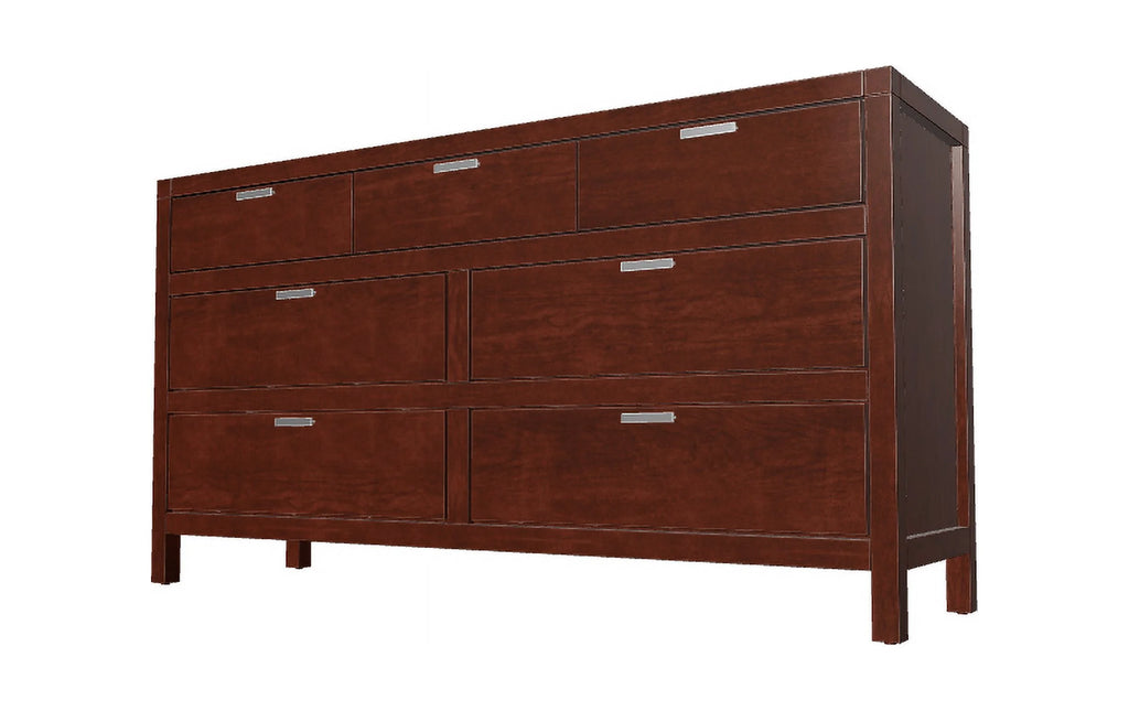 63 in. Solid Wood Seven Drawer Double Dresser K5803