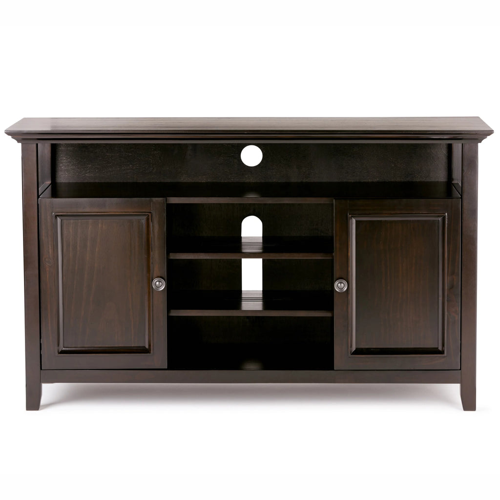 Solid Wood 54 inch Wide TV Media Stand for TVs up to 60 inches Q715