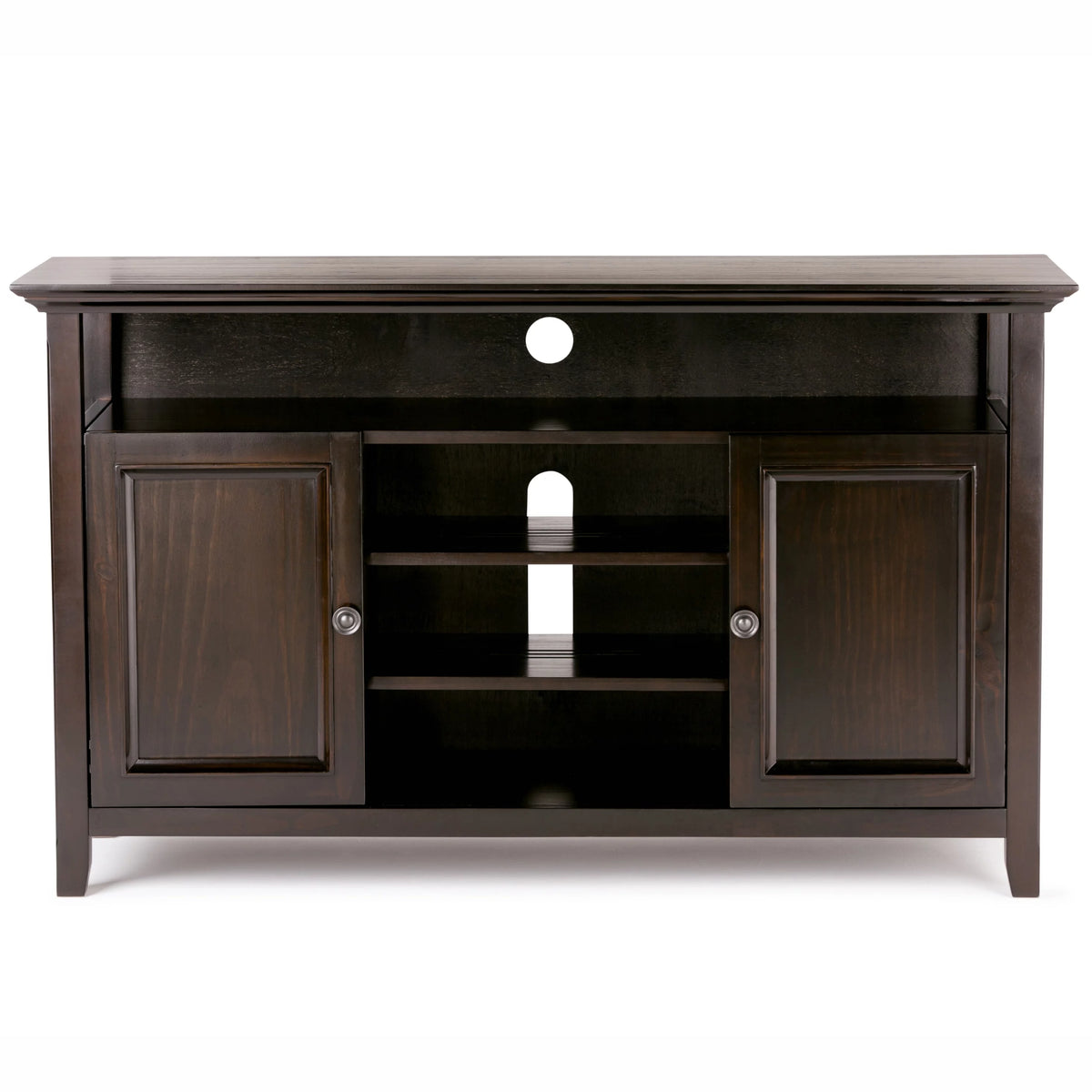 Solid Wood 54 inch Wide TV Media Stand for TVs up to 60 inches Q715