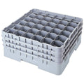 Gray 36-Compartment Glass Rack with Extender Q1541