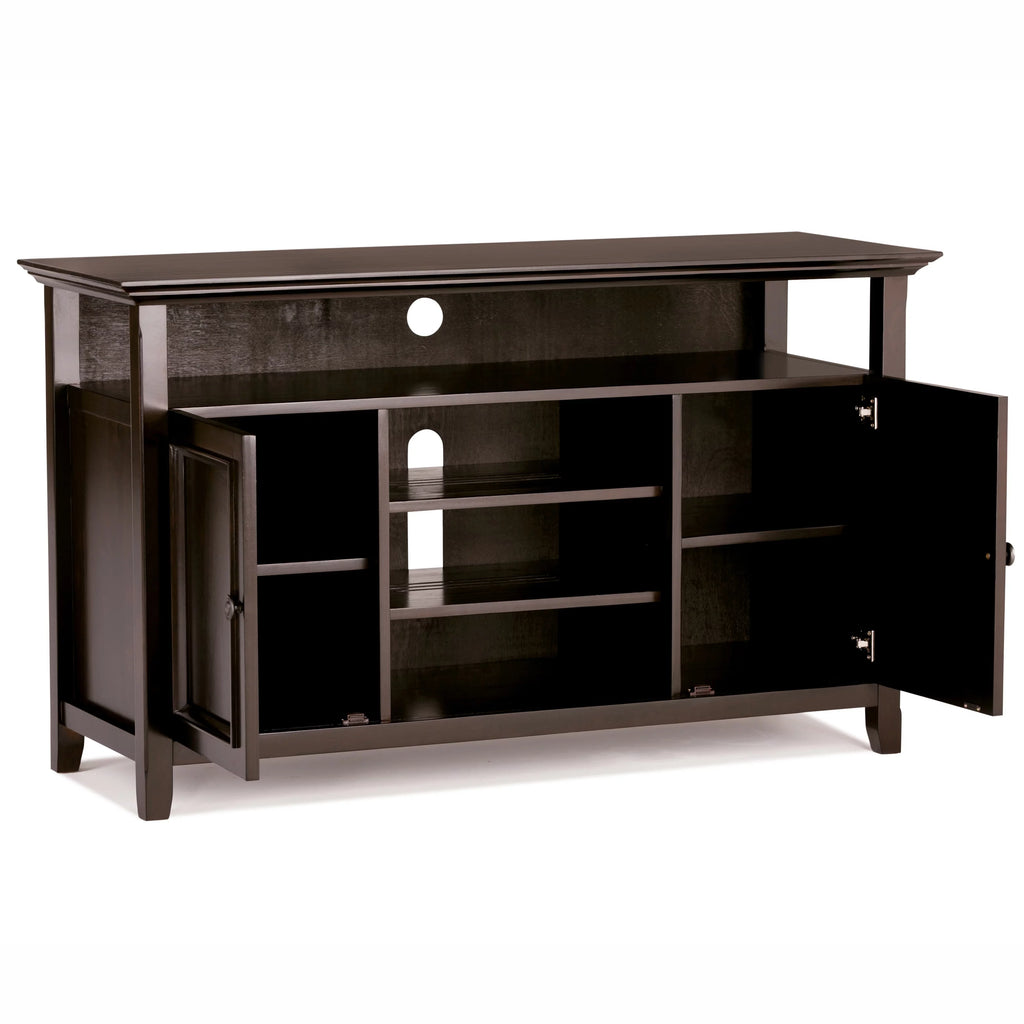 Solid Wood 54 inch Wide TV Media Stand for TVs up to 60 inches Q715