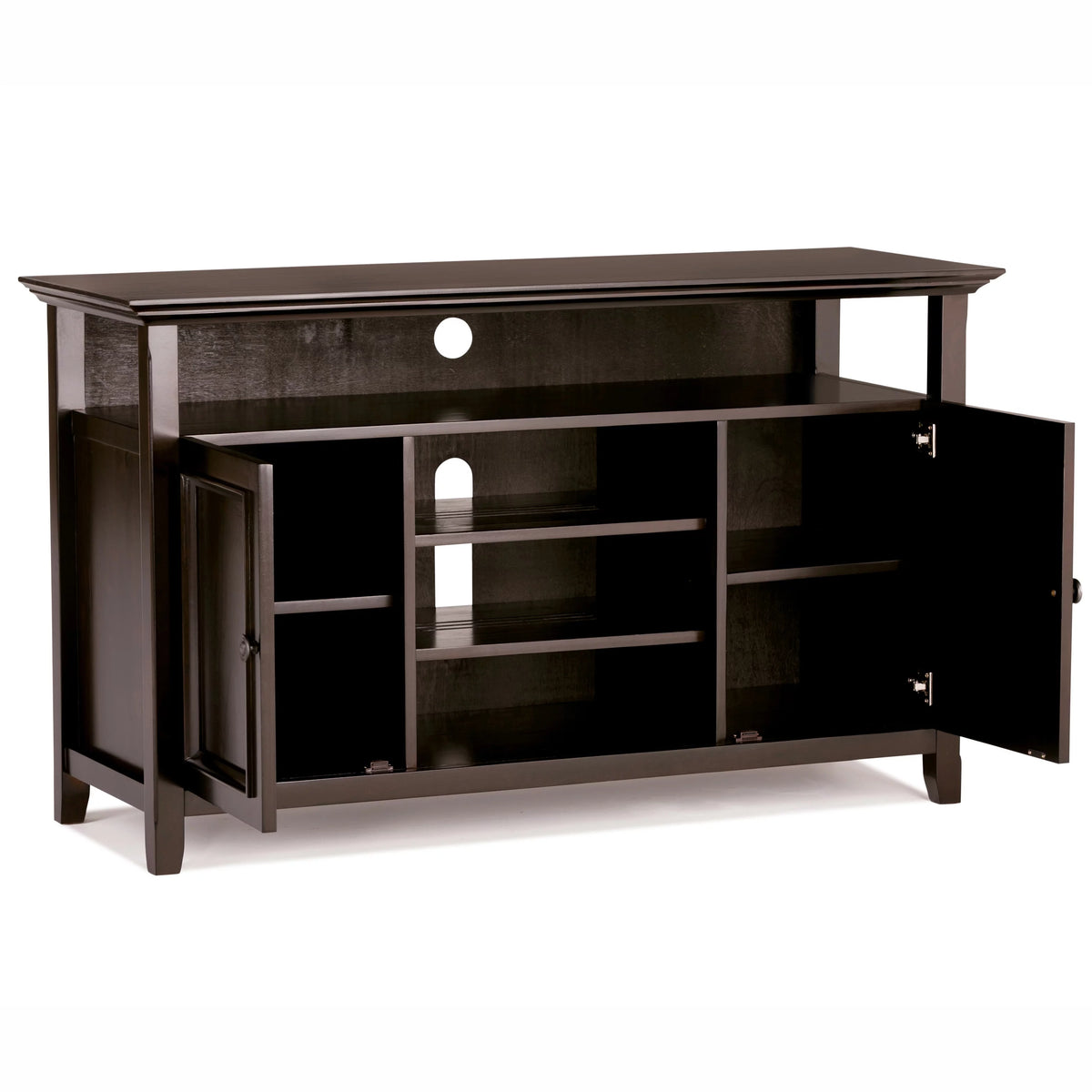 Solid Wood 54 inch Wide TV Media Stand for TVs up to 60 inches Q715