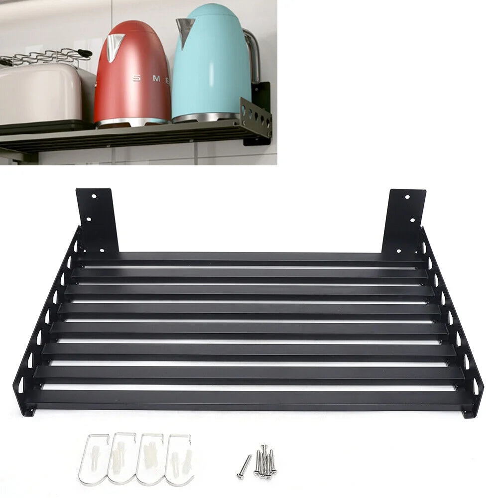 Stainless Steel Wall-Mounted Microwave Rack E67489