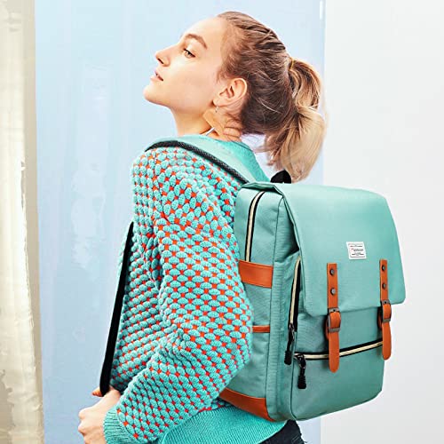 Grey Laptop Backpack with USB Charging Port I566342