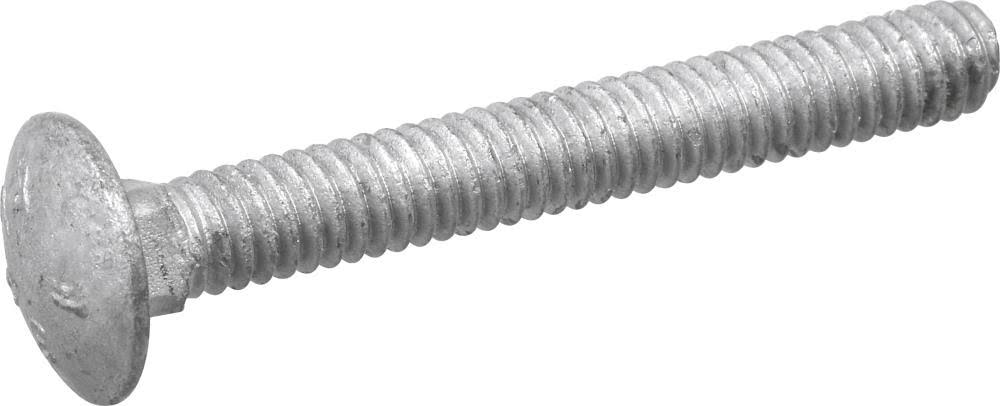 Hot Dipped Galvanized Carriage Bolt, 5/16-Inch x 7-Inch, 50-Pack Z889224