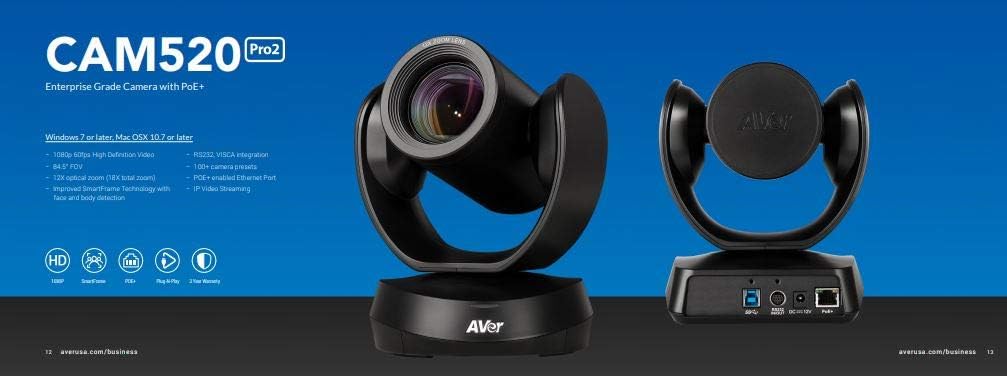 18X USB PTZ Conference Camera B657