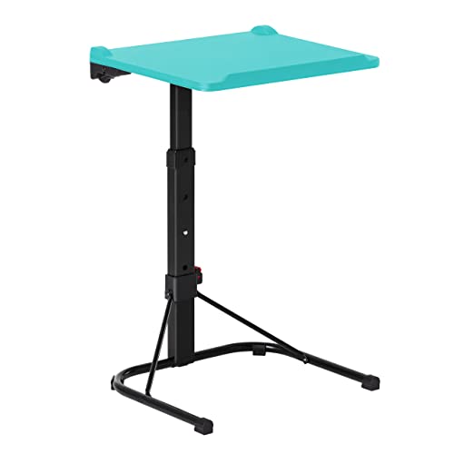 Light Blue Folding TV Tray Table C579