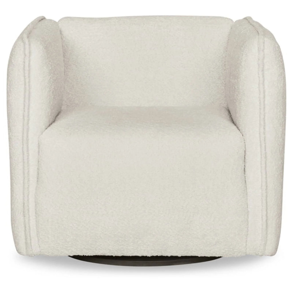 Gray & Black Metal Swivel Accent Chair S98657