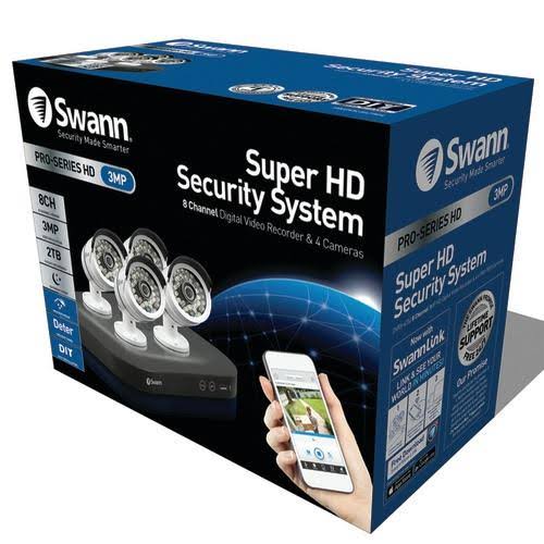 8-Channel 1080p DVR with 4 Cameras S19664