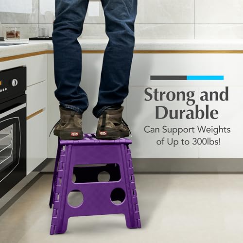 Folding Step Stool (Black) M567