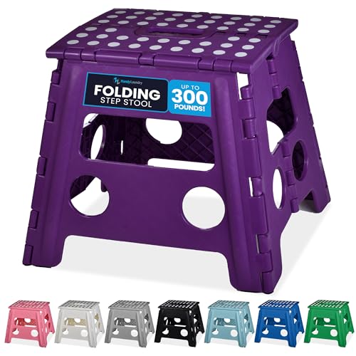 Folding Step Stool (Black) M567