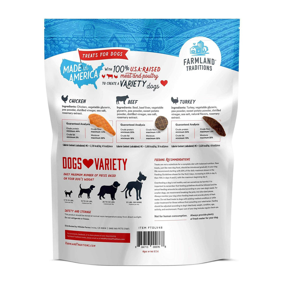 Dogs Love Variety Jerky Treats Y130