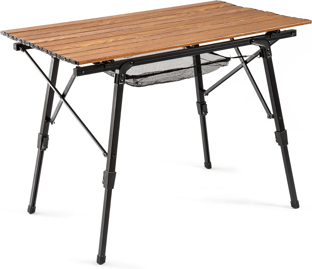 Folding Camping Table Aluminum with Mesh Layer N64275