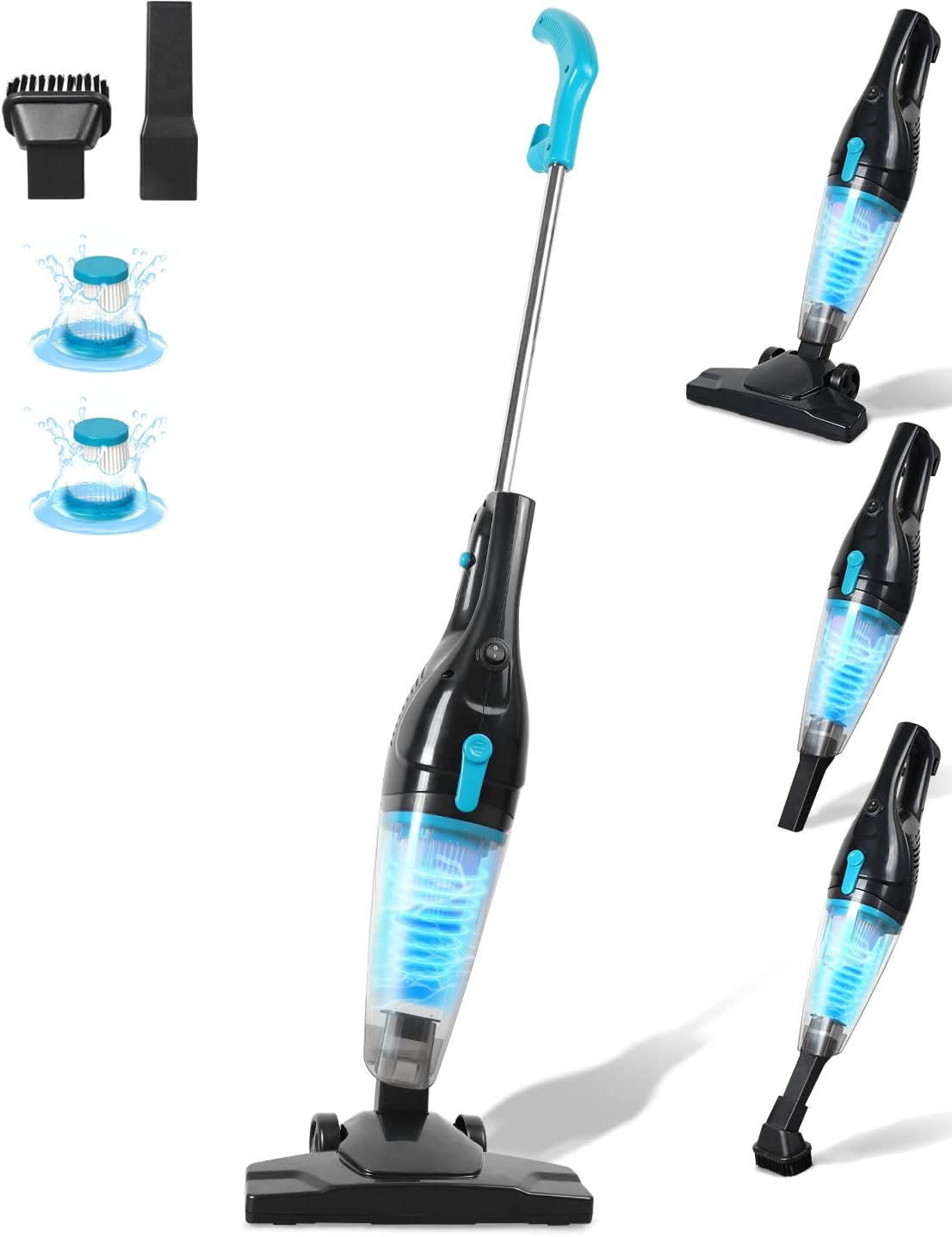 Corded 4 in 1 Bagless Stick Vacuum Cleaner X9041