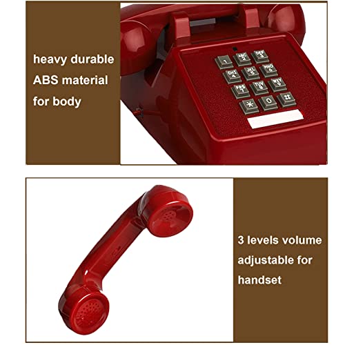 Ivory Corded Single Line Desk Telephone H710696