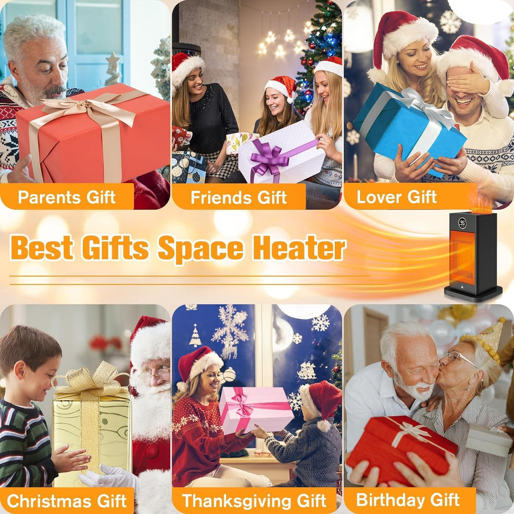 PTC Portable Electric Ceramic Space Heater with Oscillating L704