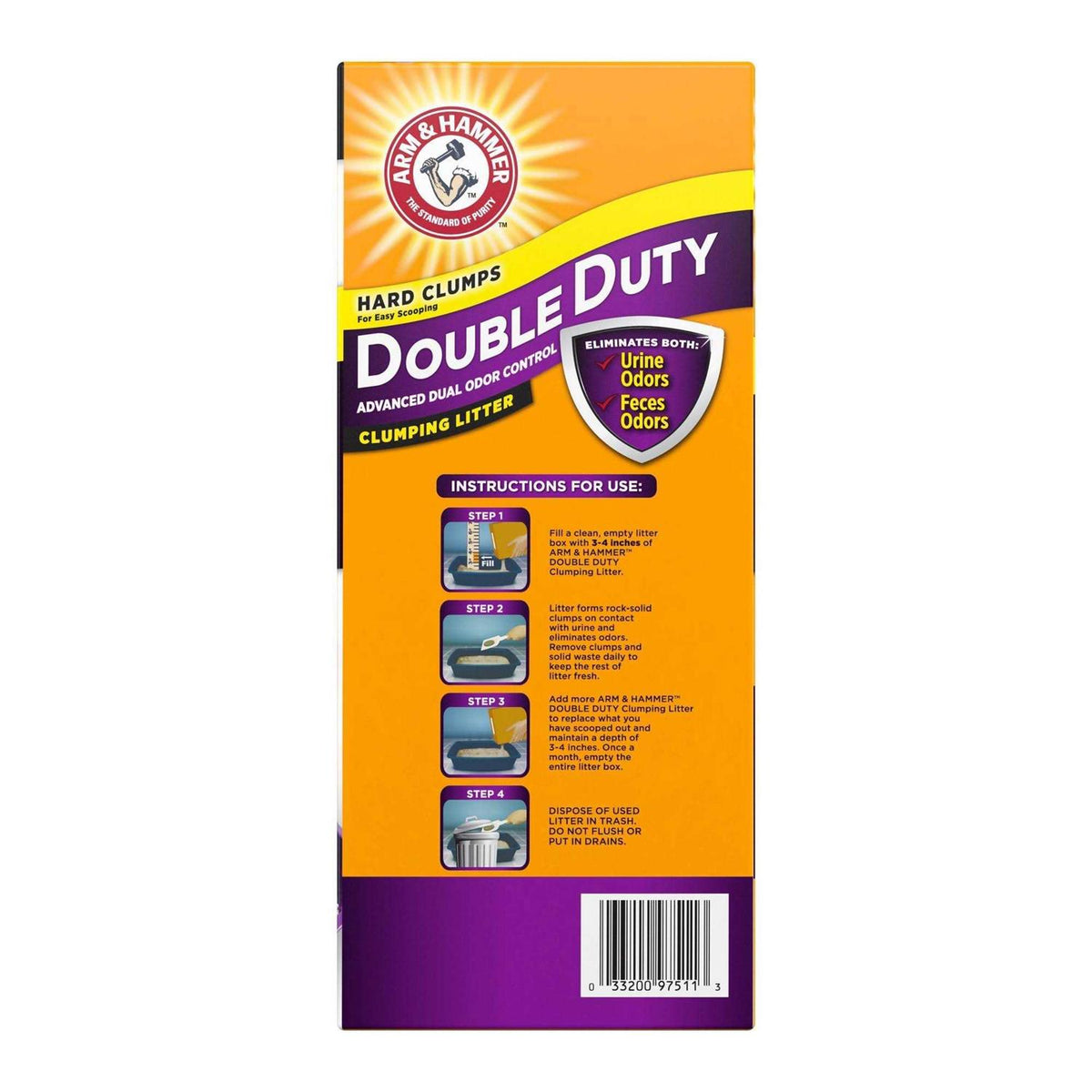 Double Duty Clumping Cat Litter M162600