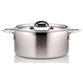 4 quart Stainless Steel Pot with Cover D961