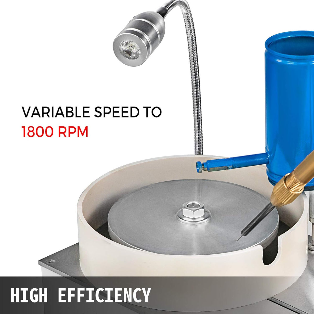 120W Gem Faceting Polishing Machine with Digital Display U439