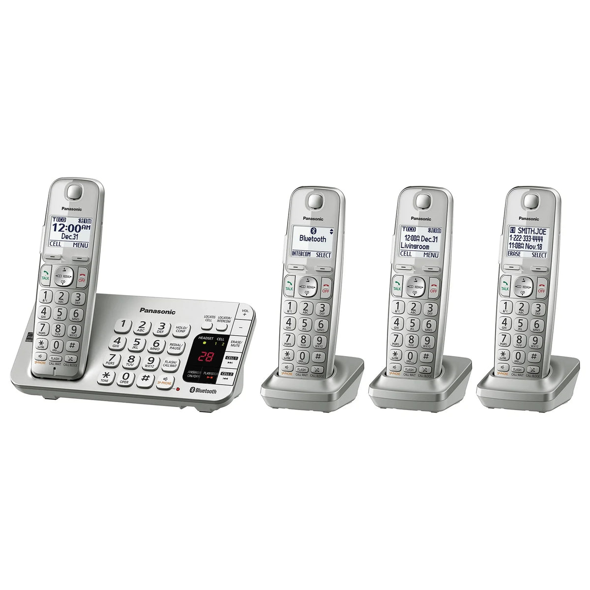 Cordless Phone System 4-Handset J1698