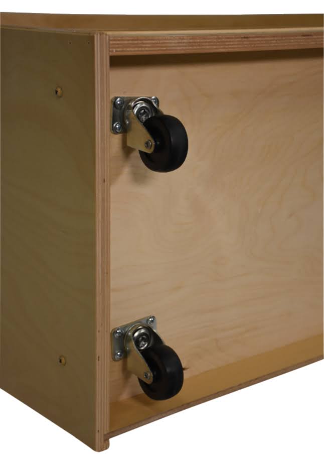 14 Compartment Cubby with Casters R509620