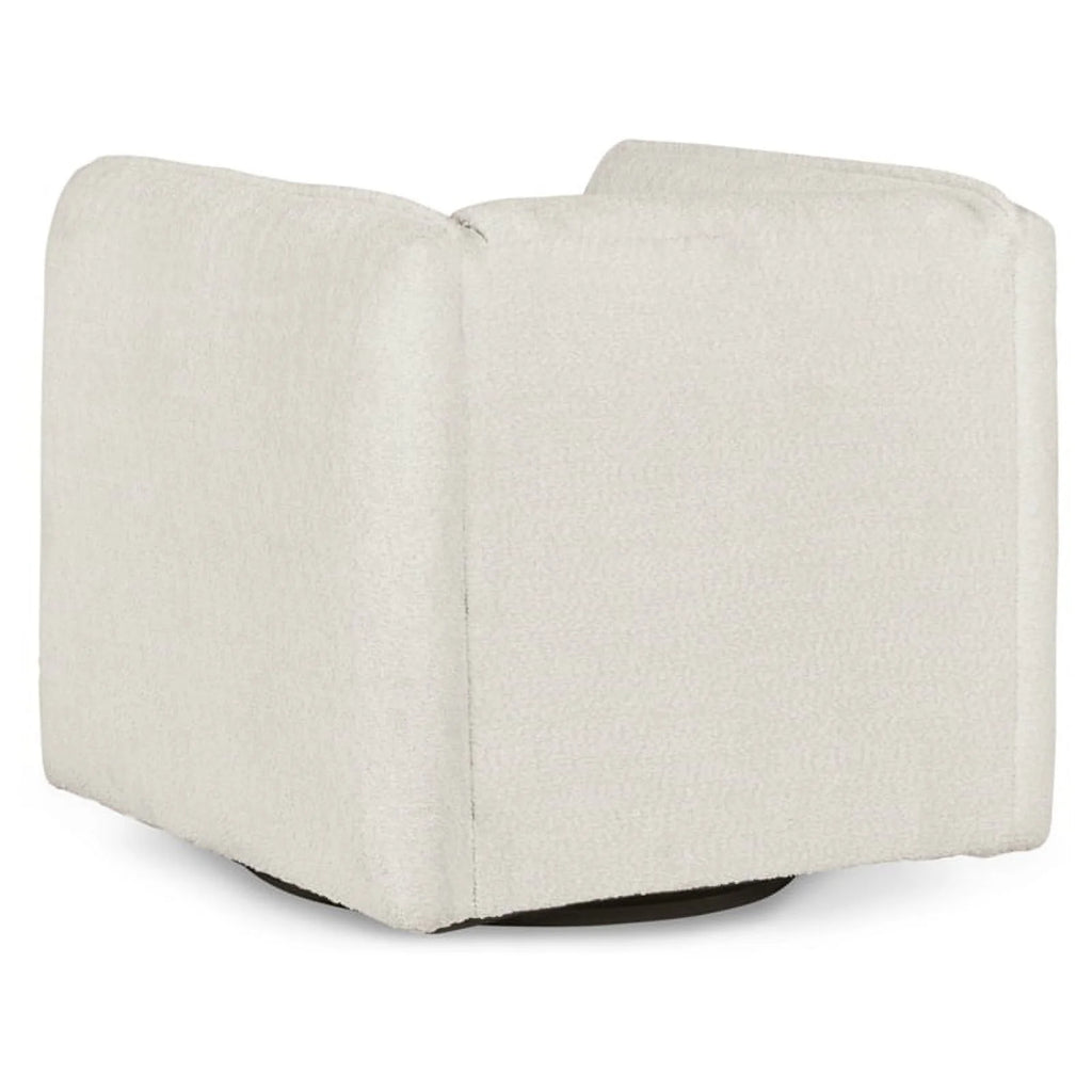 Gray & Black Metal Swivel Accent Chair S98657