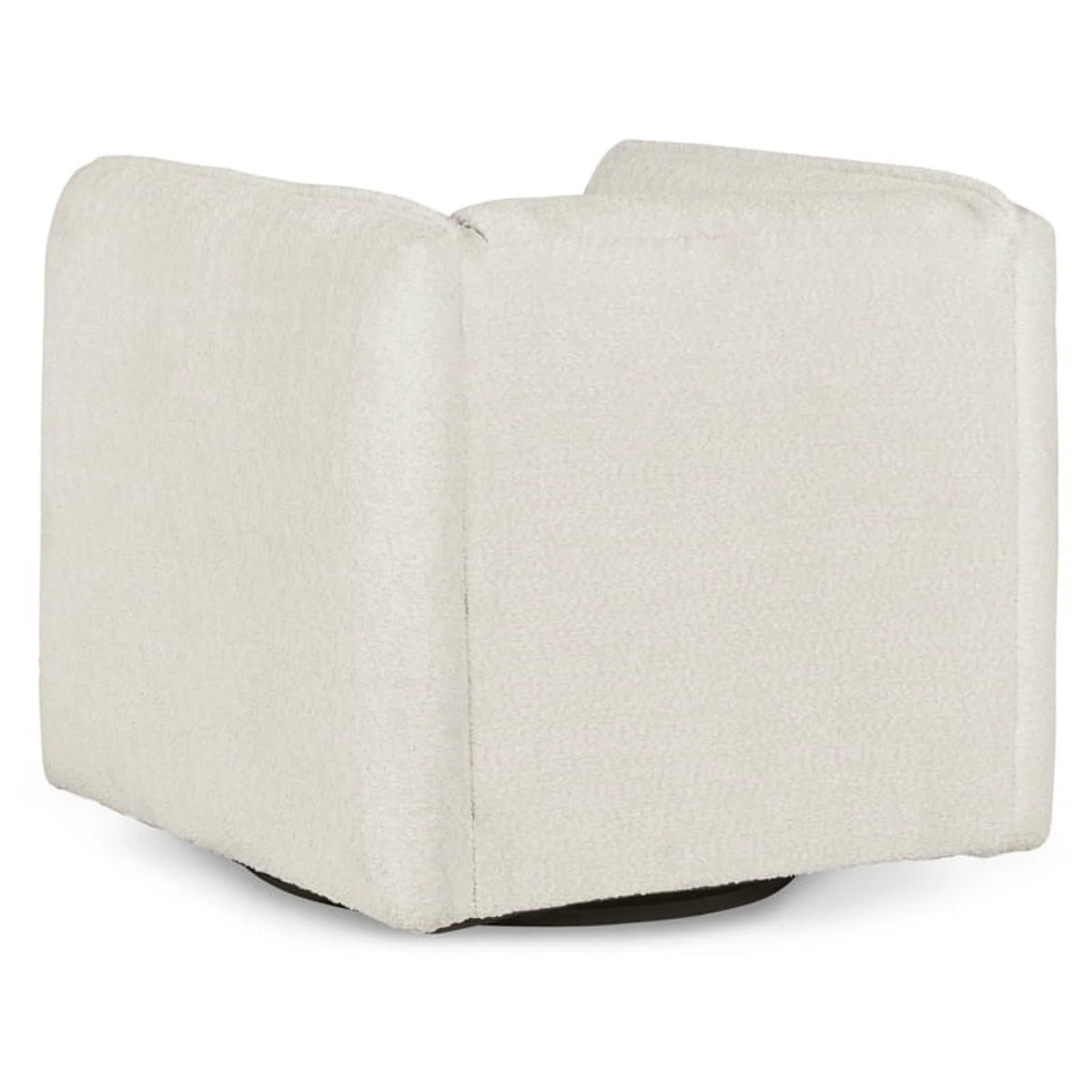 Gray & Black Metal Swivel Accent Chair S98657