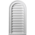 16 inchw x 34 inchh Cathedral Urethane Gable Vent Louver Y442506