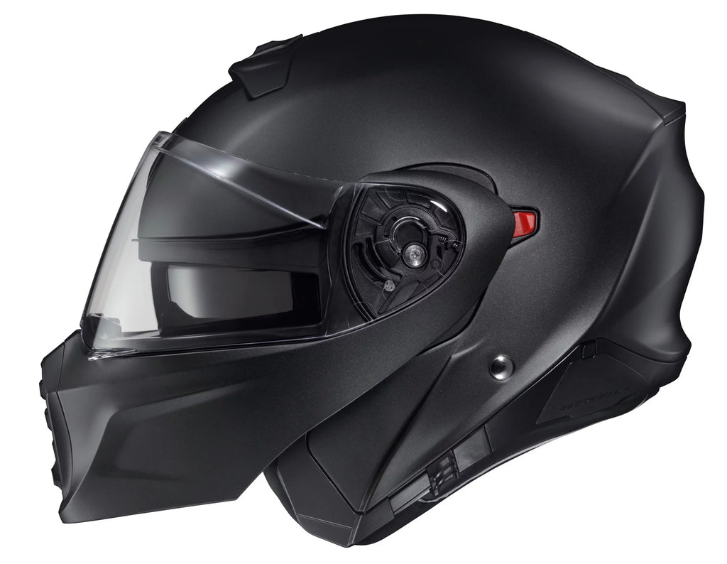 Matte Black Modular Motorcycle Helmet C88823