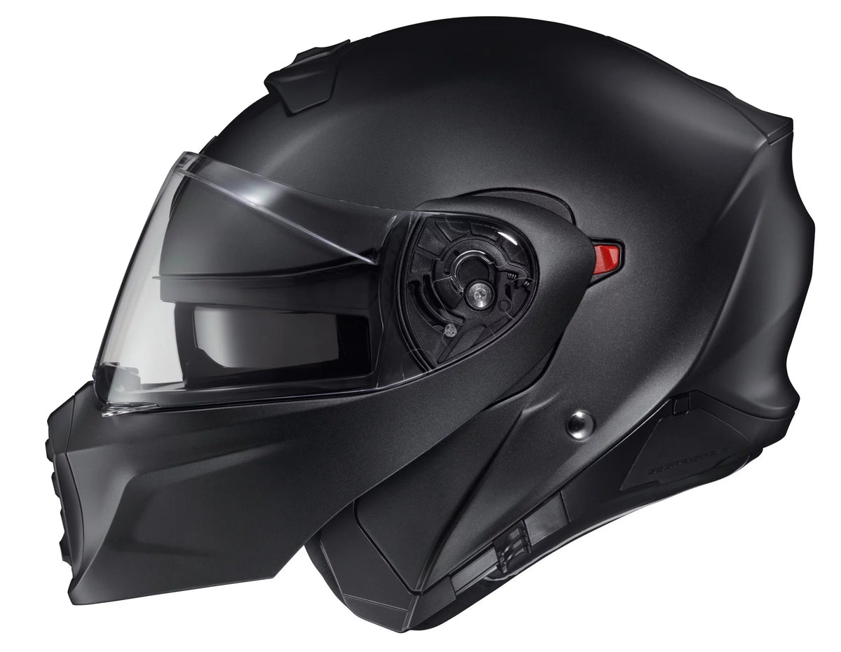Matte Black Modular Motorcycle Helmet C88823