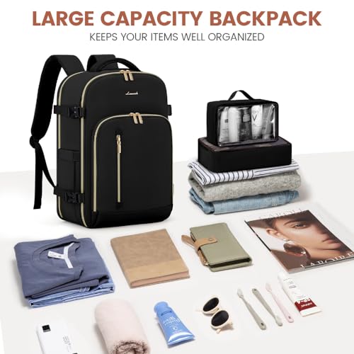 Travel Backpack with 3 Packing Cubes P950