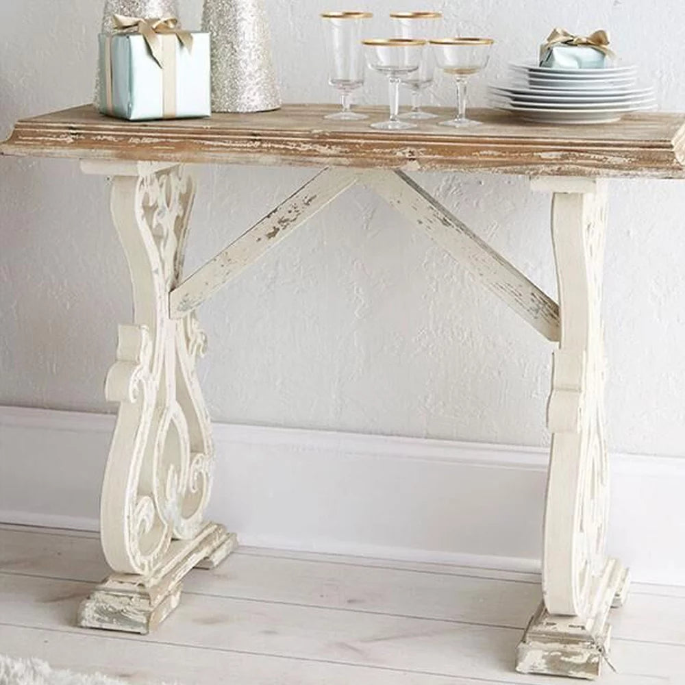 48" Wooden Console Table S3154