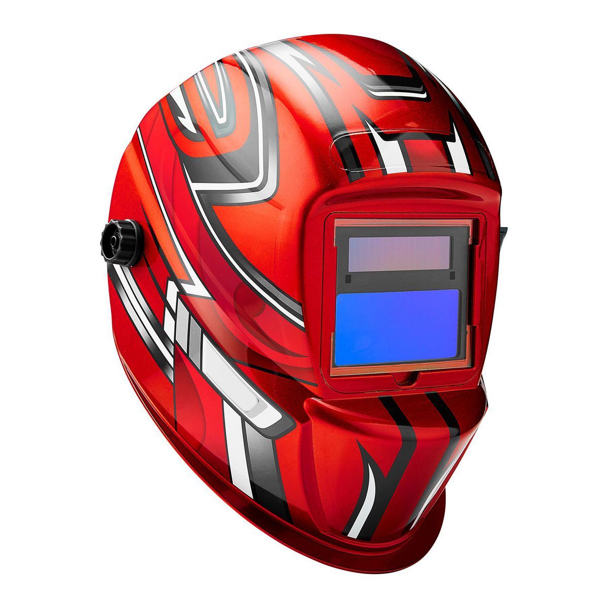 Red Auto-Darkening Welding Helmet E453092