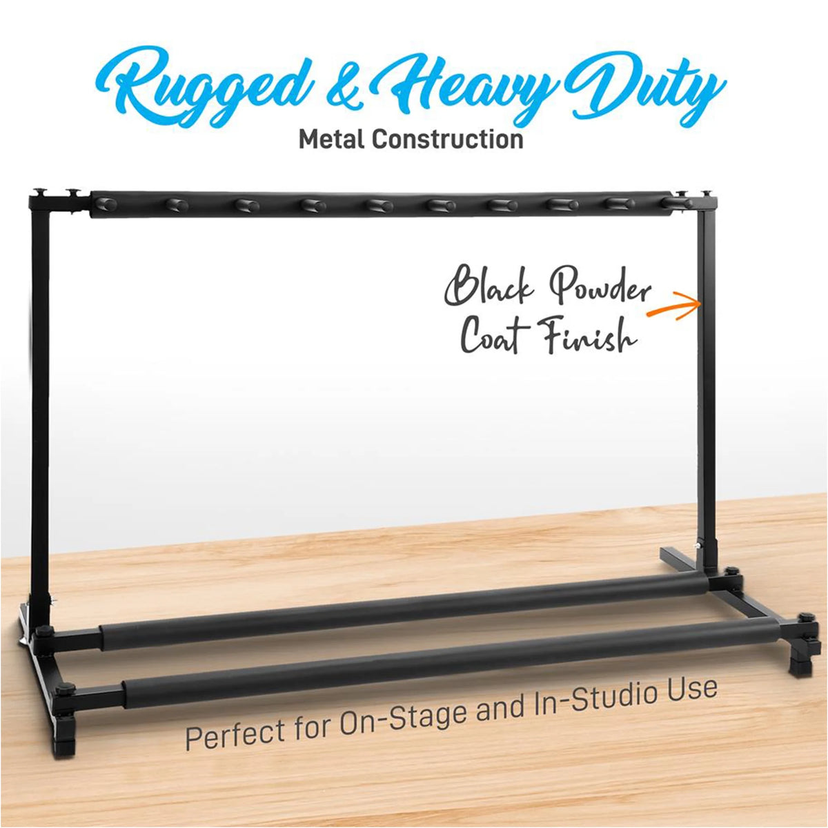 9 Space Guitar Floor Stand Rack Holder P79358