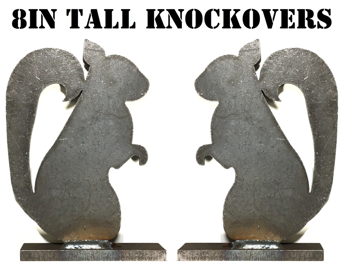 Steel Shooting Targets 2pc Squirrel F63856