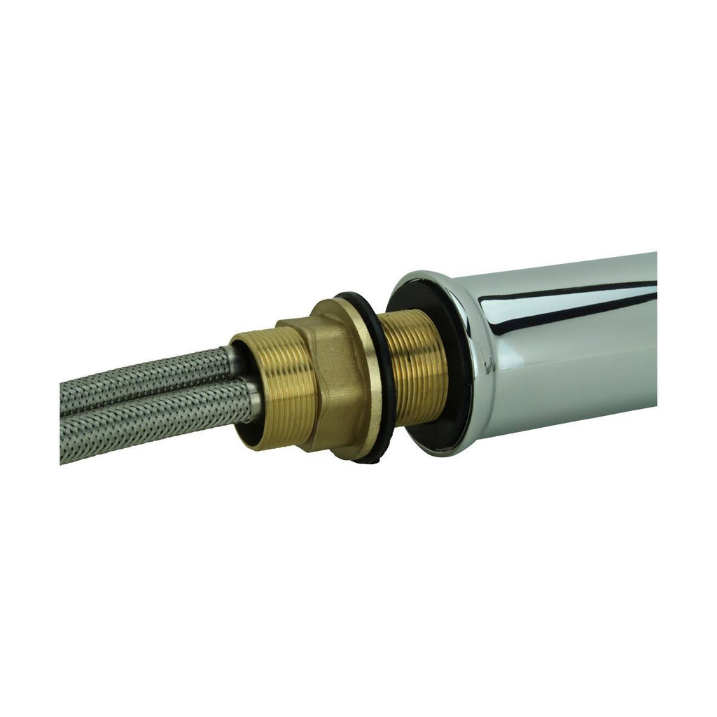 Chrome Solid Brass Single Hole Bathroom Faucet U3258