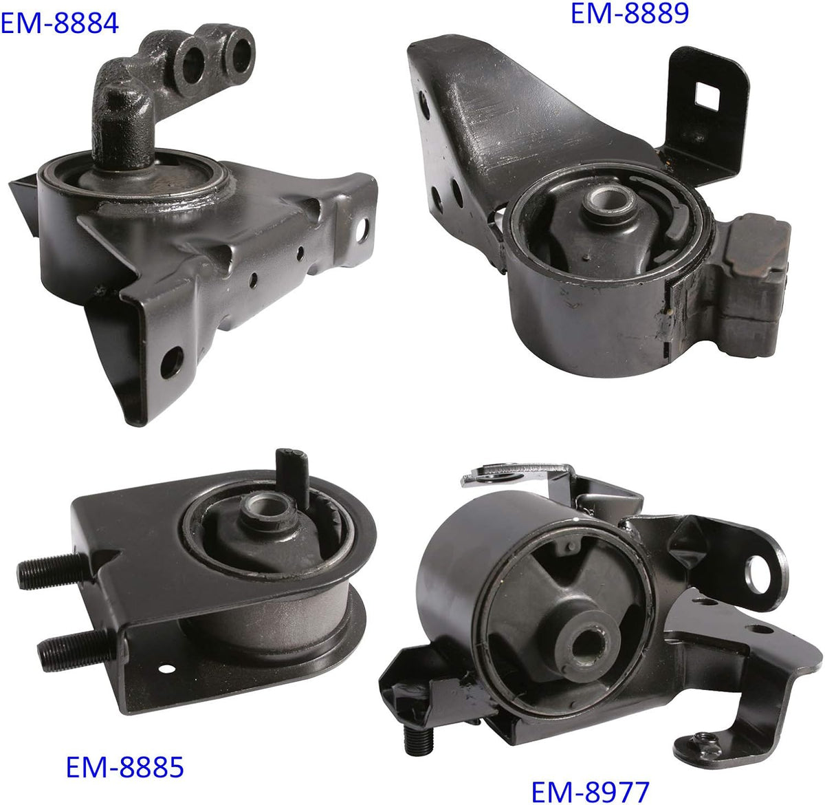 4pcs Motor Mounts Kit for Manual Transmission A741890