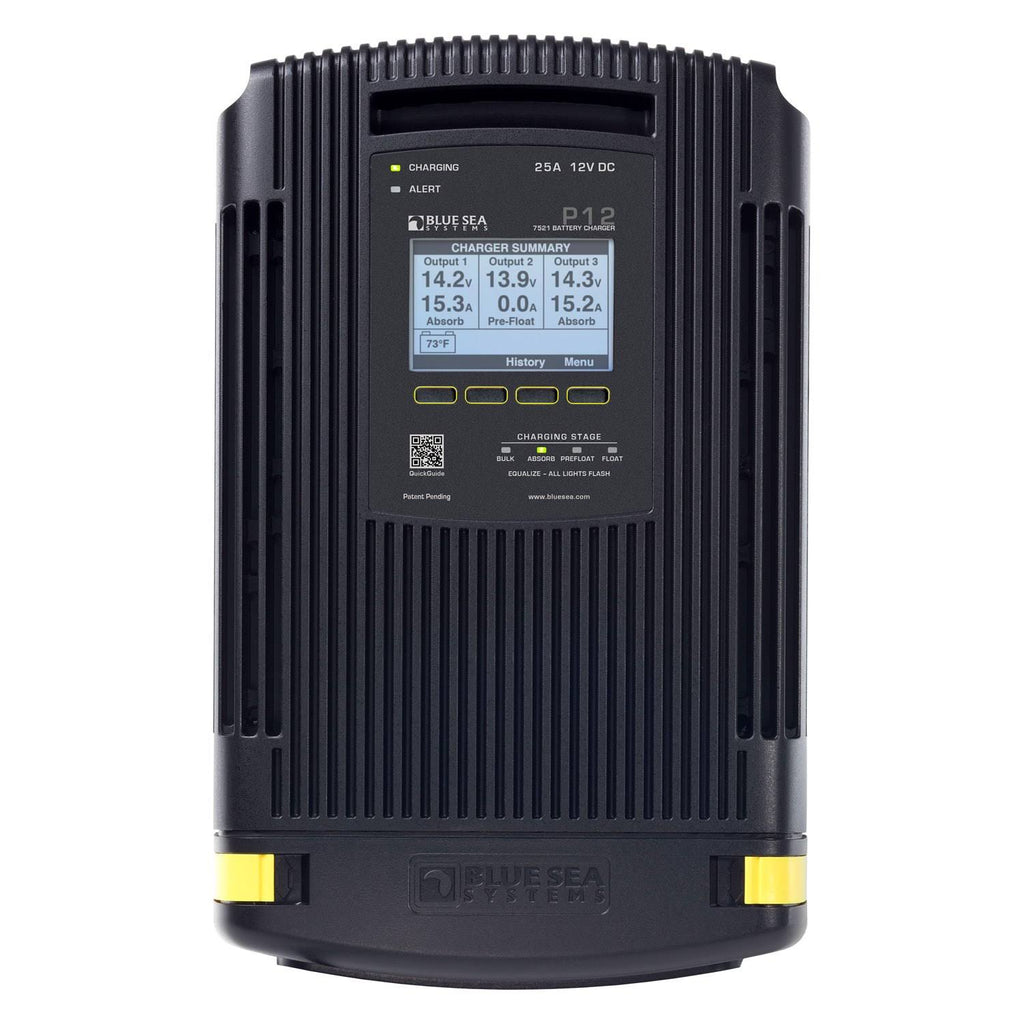 25Amp Three Bank 12VDC Battery Charger O2724