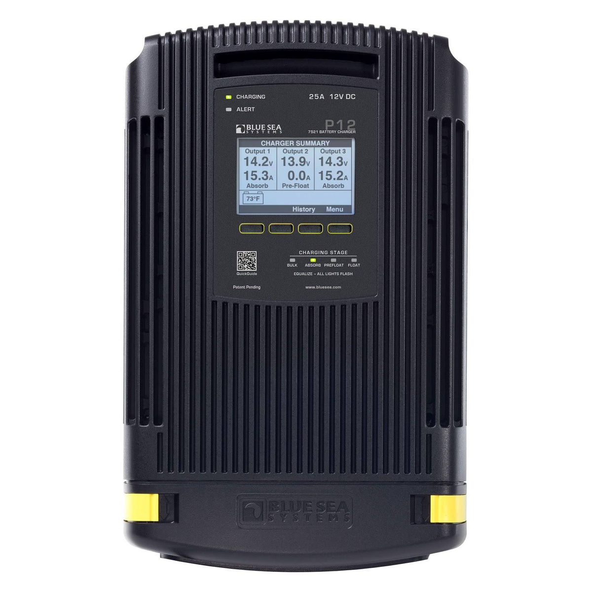 25Amp Three Bank 12VDC Battery Charger O2724