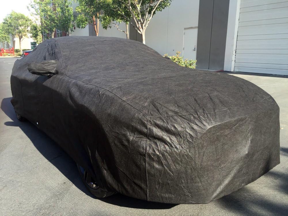 5 Layer Black Car Cover Z329