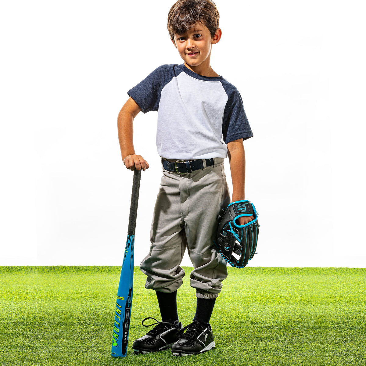 Blue Youth Tee Ball Set with 25 Bat and Glove A485705